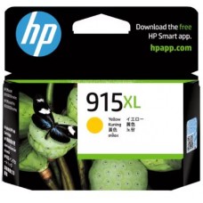 HP 915XL 高打印量黃色原廠墨盒