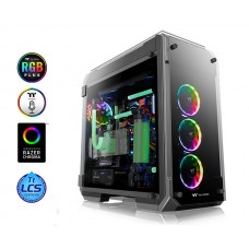 Thermaltake View 71 TG RGB Plus高直立式強化玻璃機殼