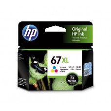 HP 67XL 高打印量三色原廠墨盒 HP 67XL 高打印量三色原廠墨盒