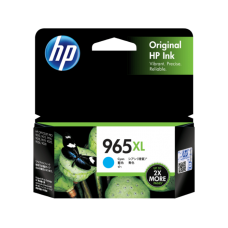 HP 965XL 高打印量綻藍原廠墨盒 HP 965XL 高打印量綻藍原廠墨盒