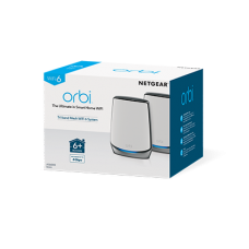NETGEAR Orbi WiFi 6 三頻 Mesh WiFi 無線網絡系統套裝 