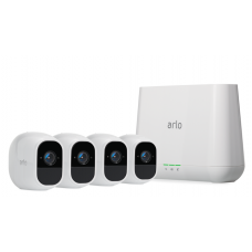 Netgear Arlo Pro 2 Smart Security System with 4 Cameras (VMS4430P)