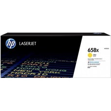 HP 658X LaserJet 高打印量黃色原廠碳粉匣 HP 658X LaserJet 高打印量黃色原廠碳粉匣