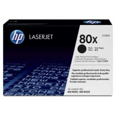 HP 80X 高容量黑色原廠 LaserJet 碳粉盒 HP 80X 高容量黑色原廠 LaserJet 碳粉盒